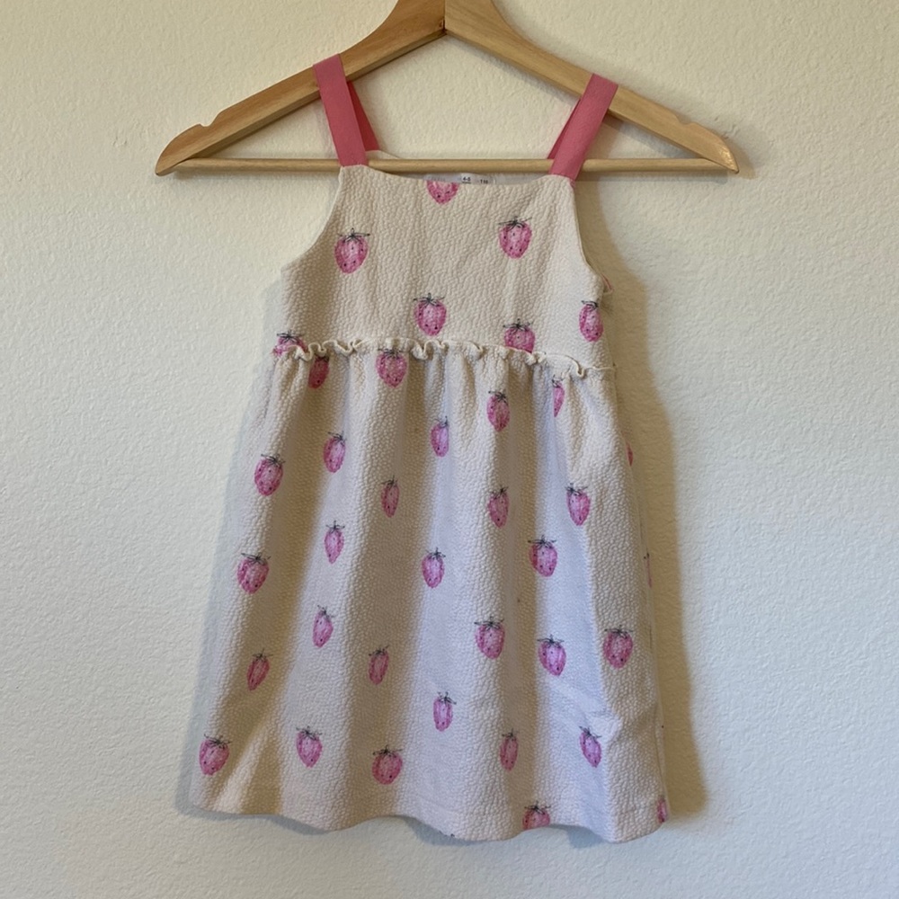 Zara strawberry dress